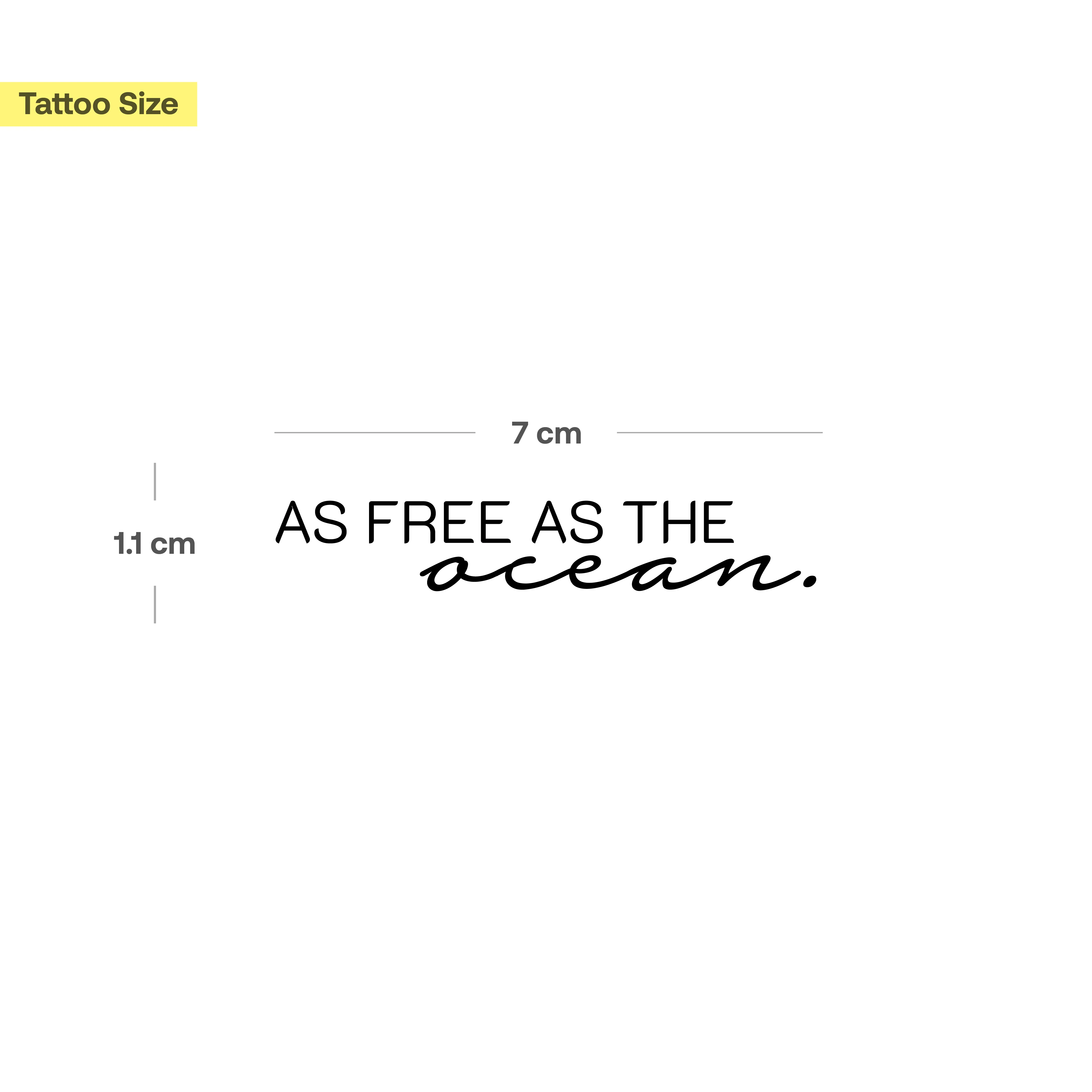 Tatouage As free as the ocean - Image 3