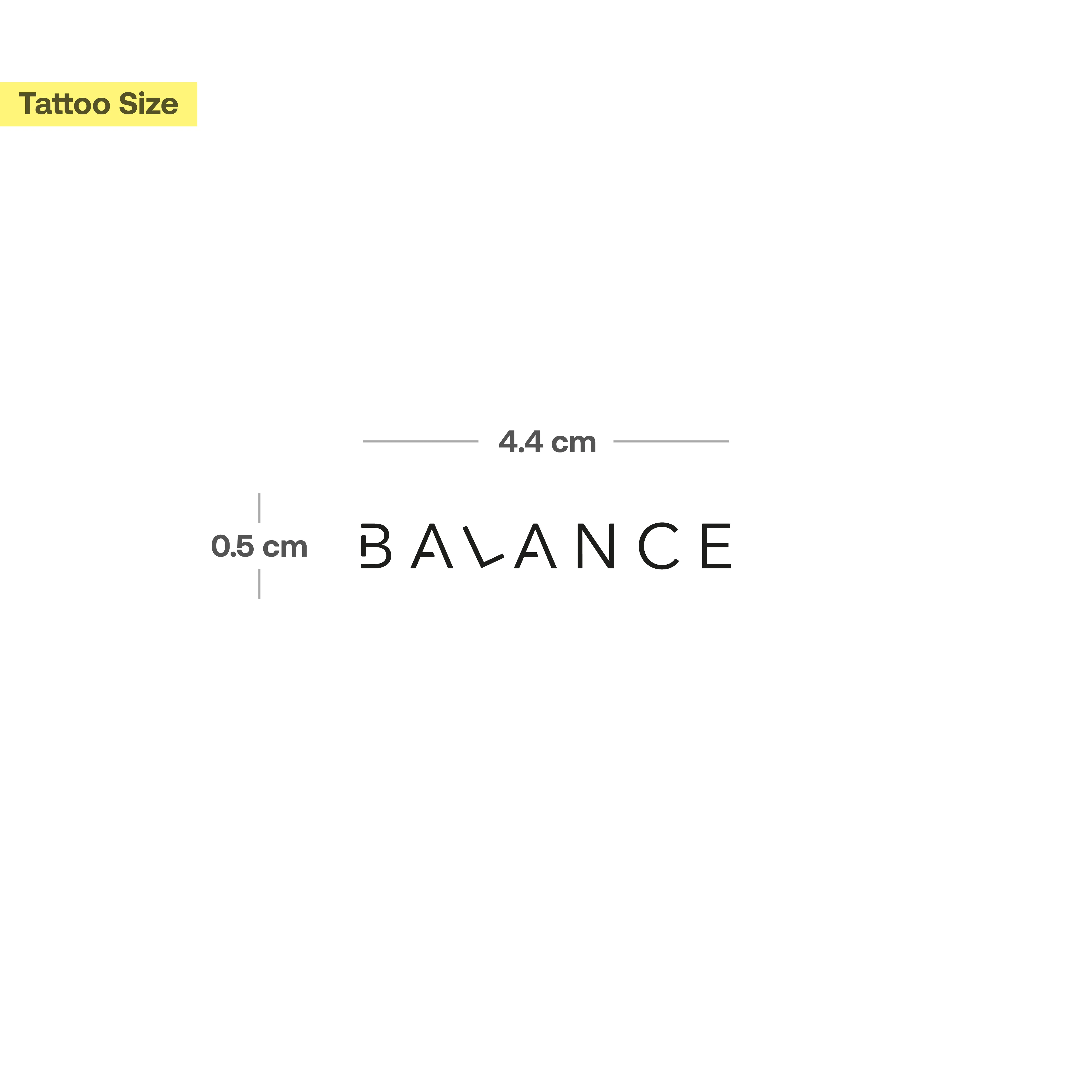 Tatouage Petite Balance - Image 3