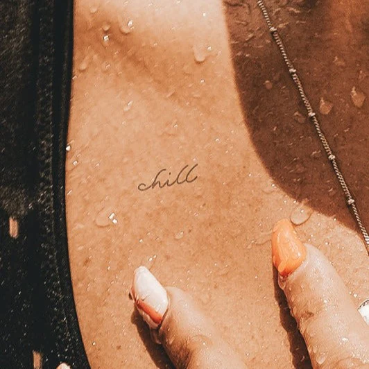 tatouage chill