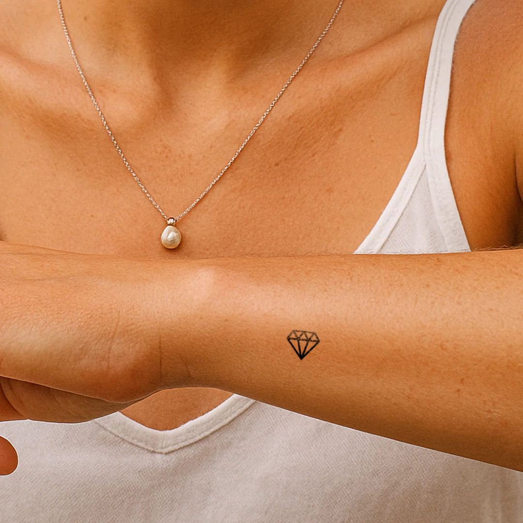 tatouage de diamant  - Image 4