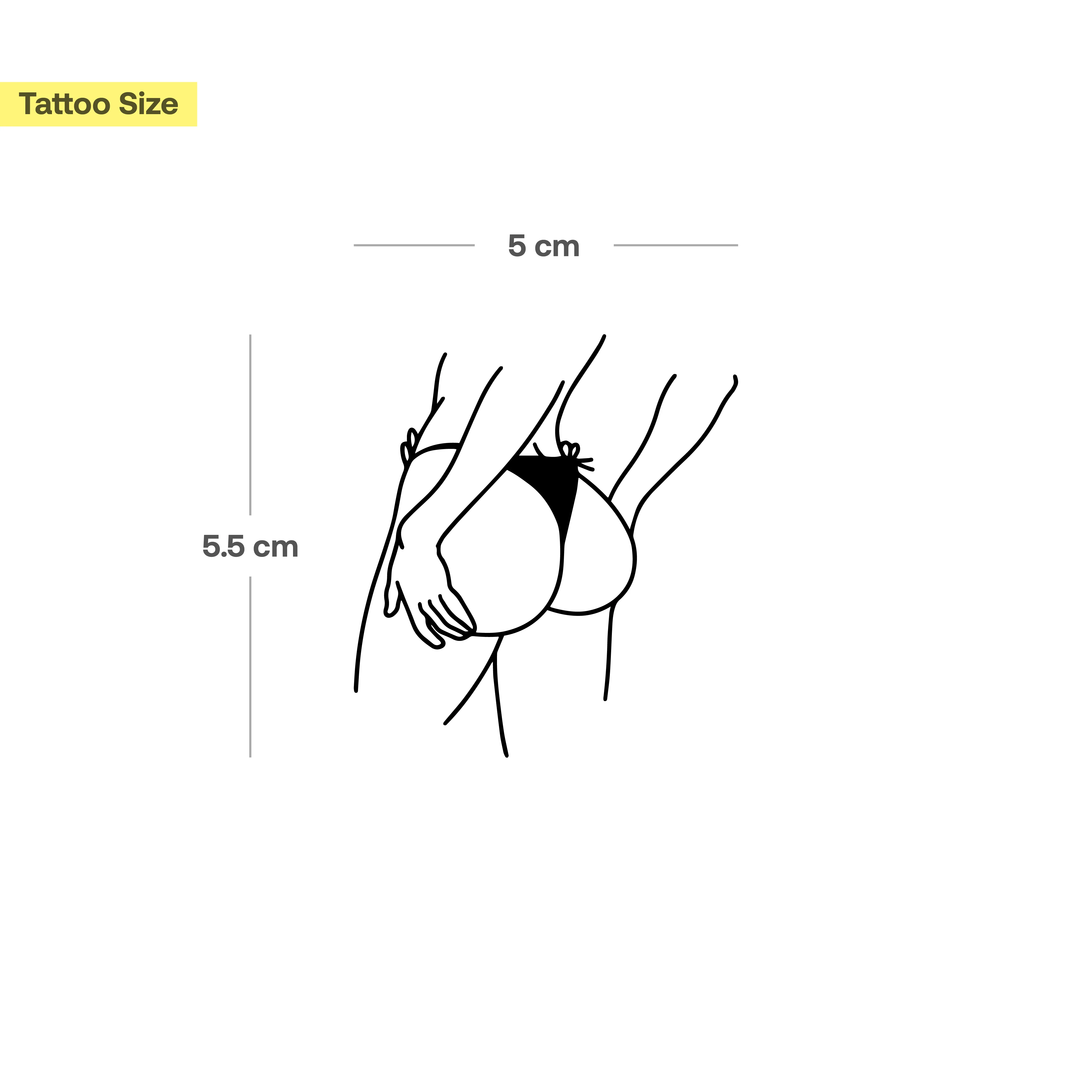 Fesses d'une femme en bikini - Image 3