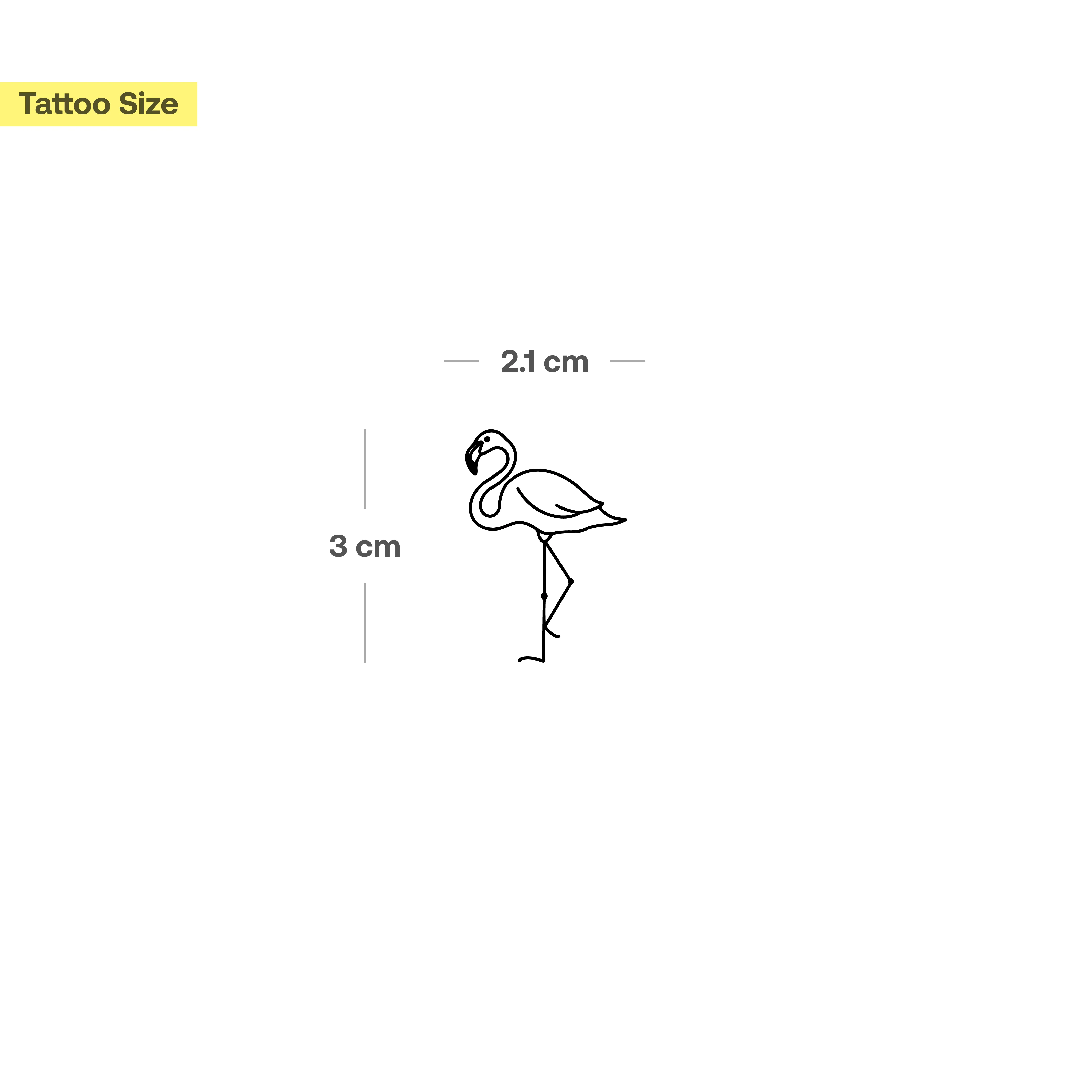 Tatouage Flamingo - Image 3