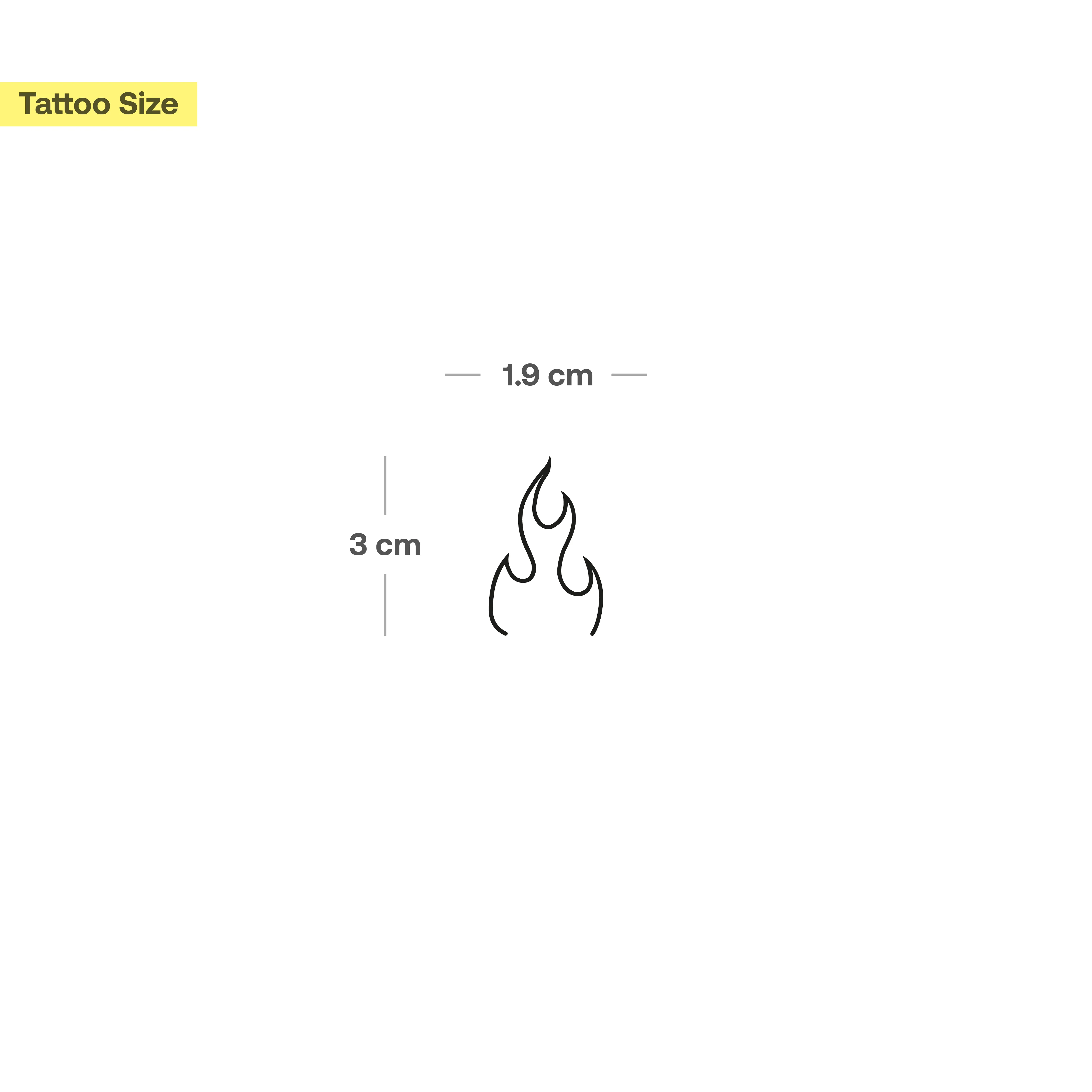 Tatouage Flamme  - Image 3