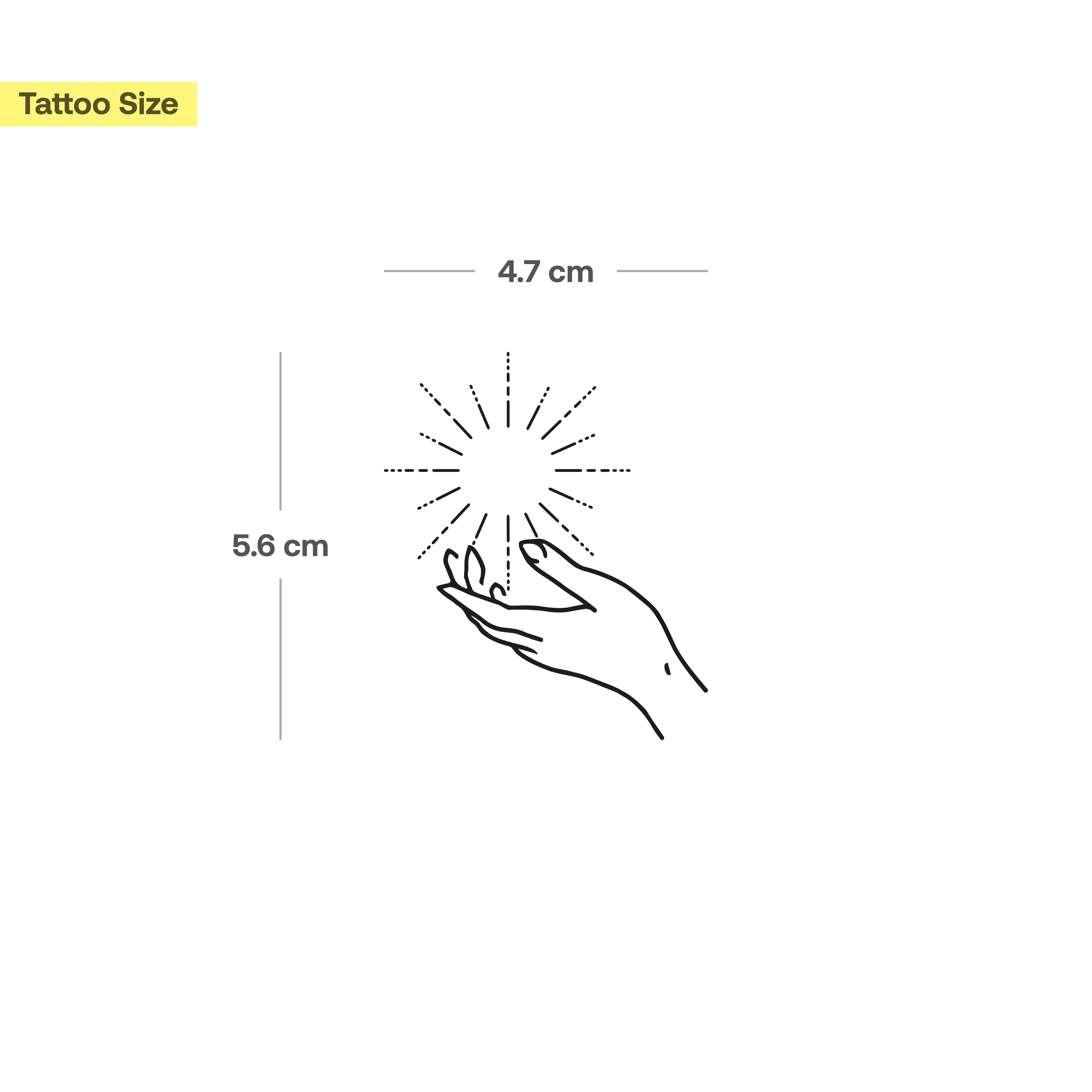 Tatouage Main qui donne - Image 3