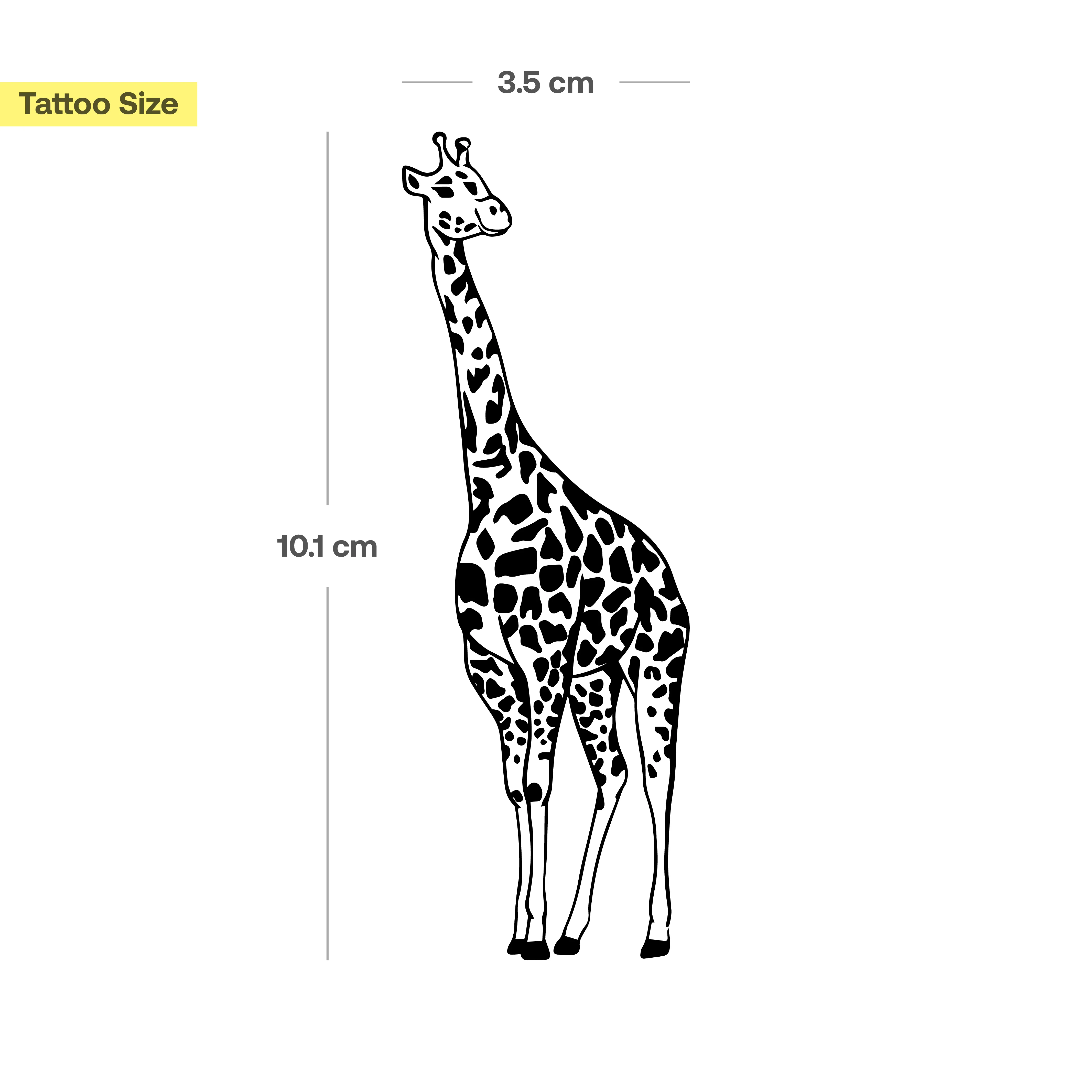 Tatouage Grande girafe - Image 3
