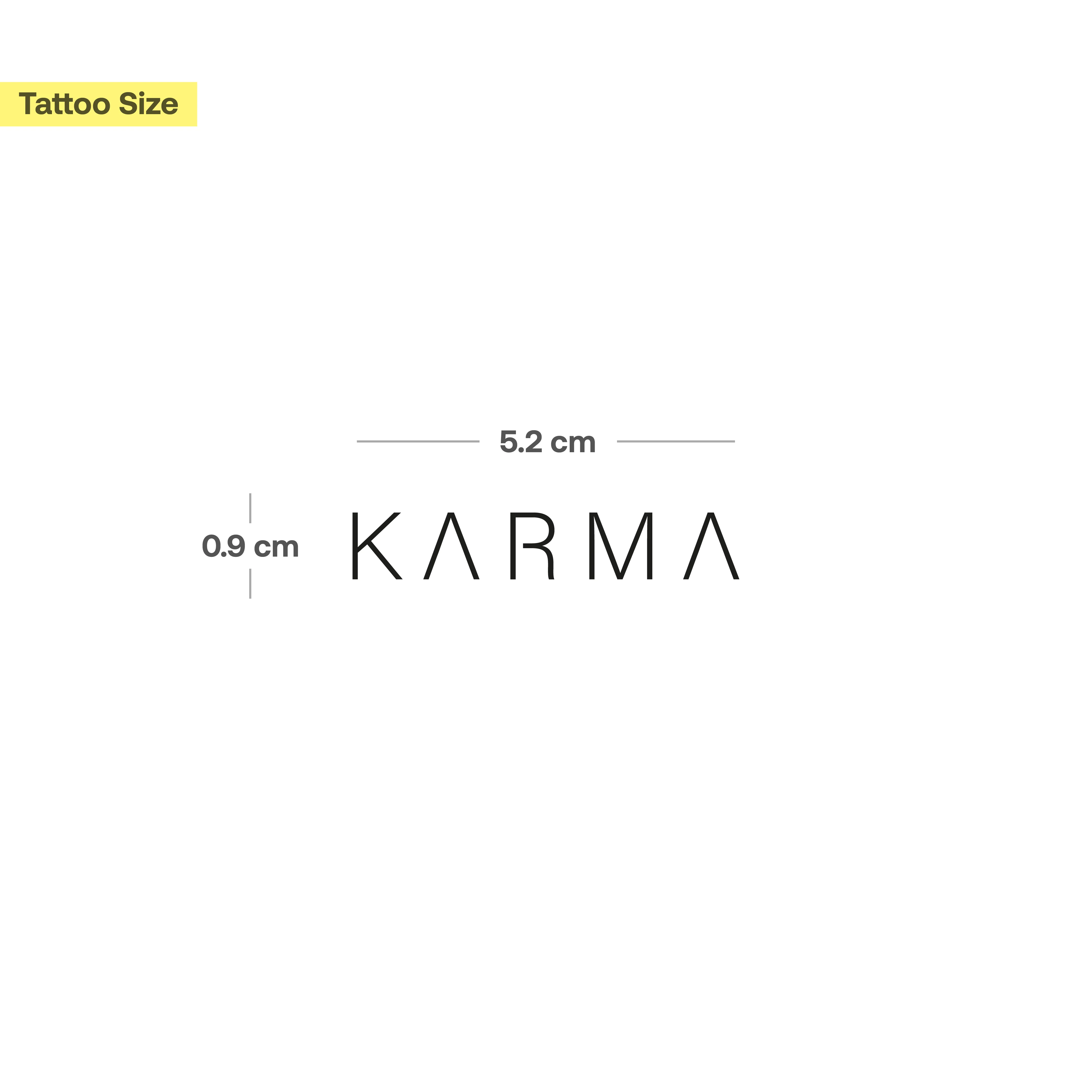 Tatouage Karma - Image 3
