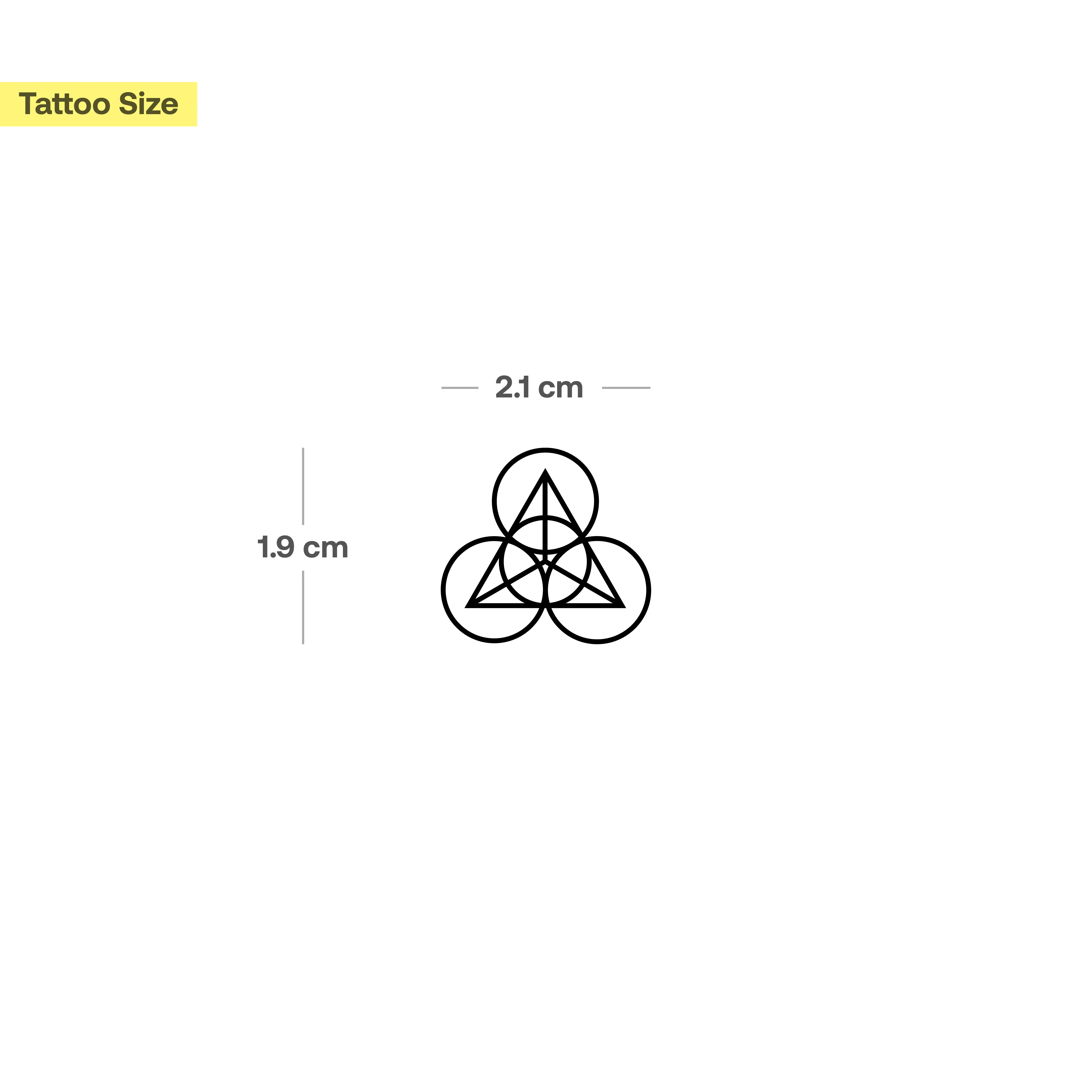 Tatouage pyramide circulaire  - Image 3