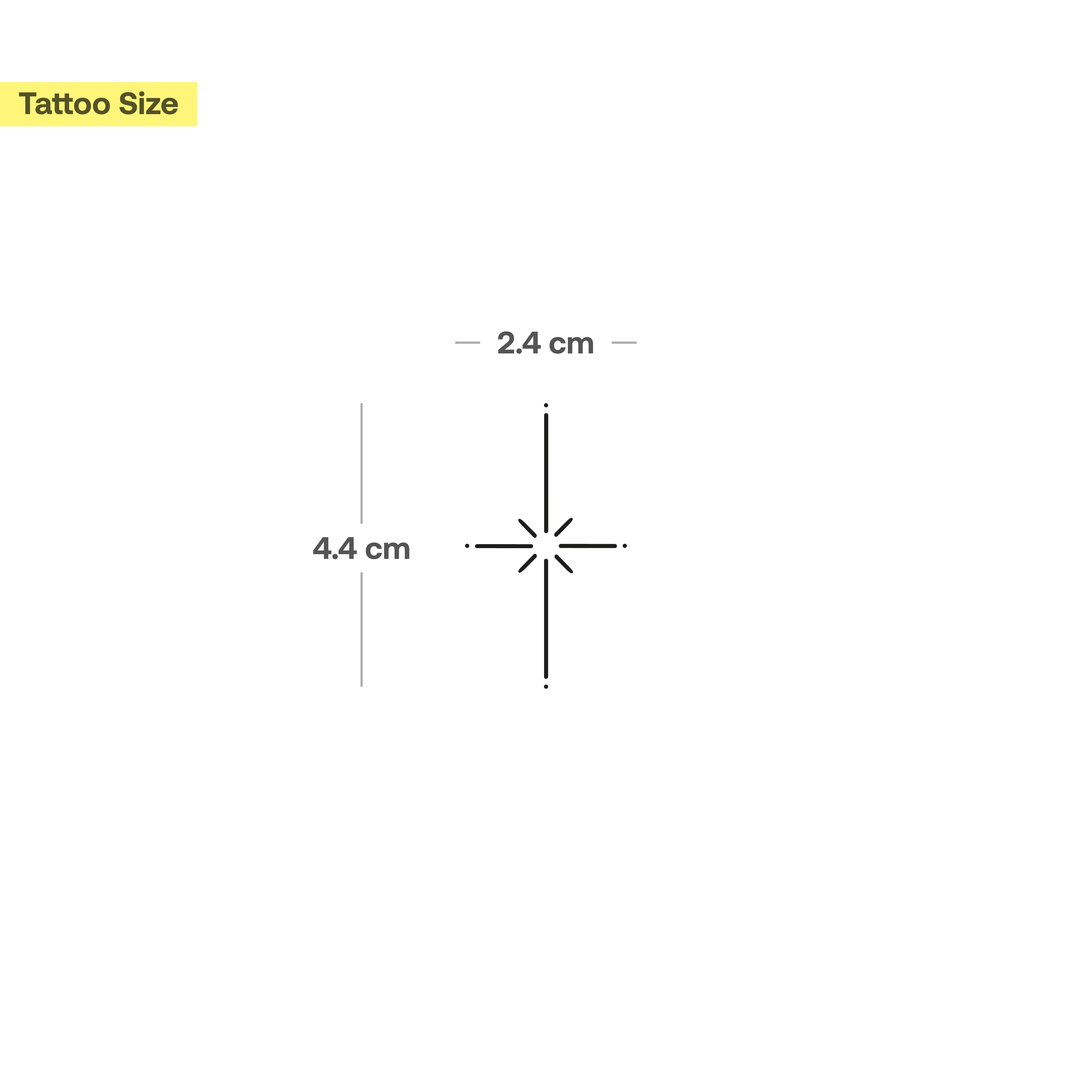 Tatouage Ligne Stellaire - Image 3