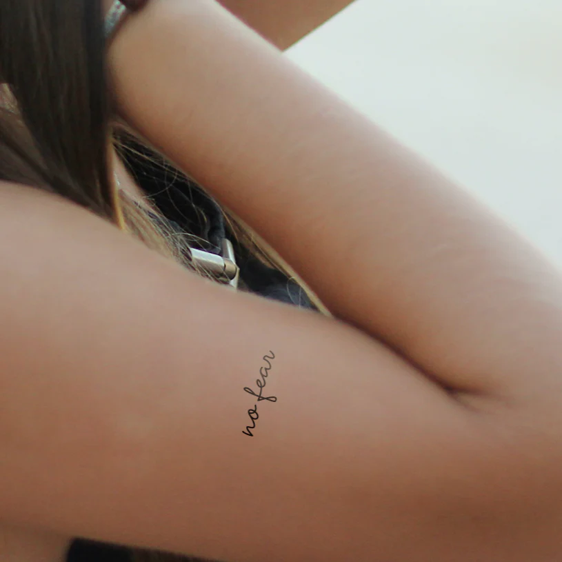 No fear Tatouage 