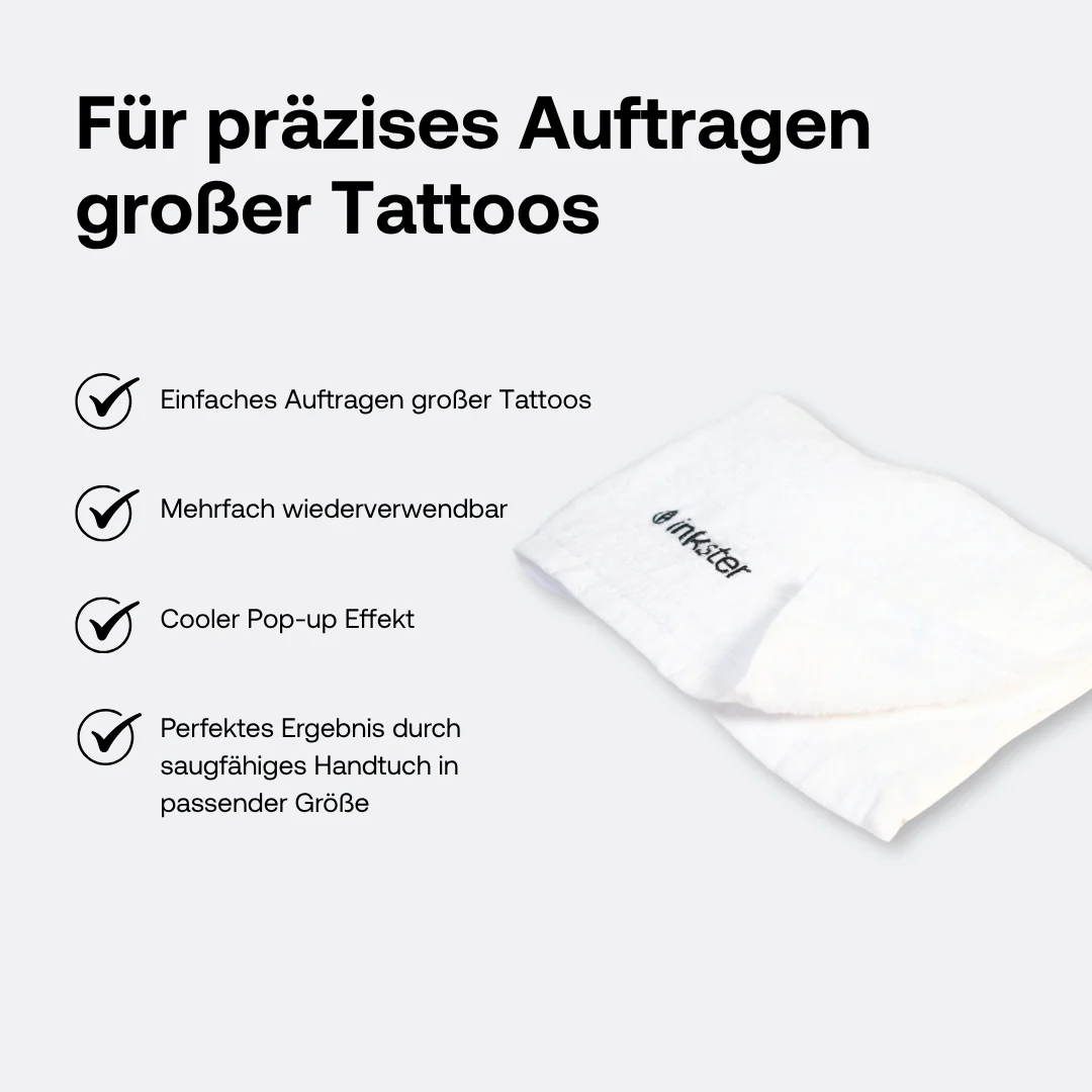 Serviette Pop-up pour grands tatouages & manchettes - Image 4