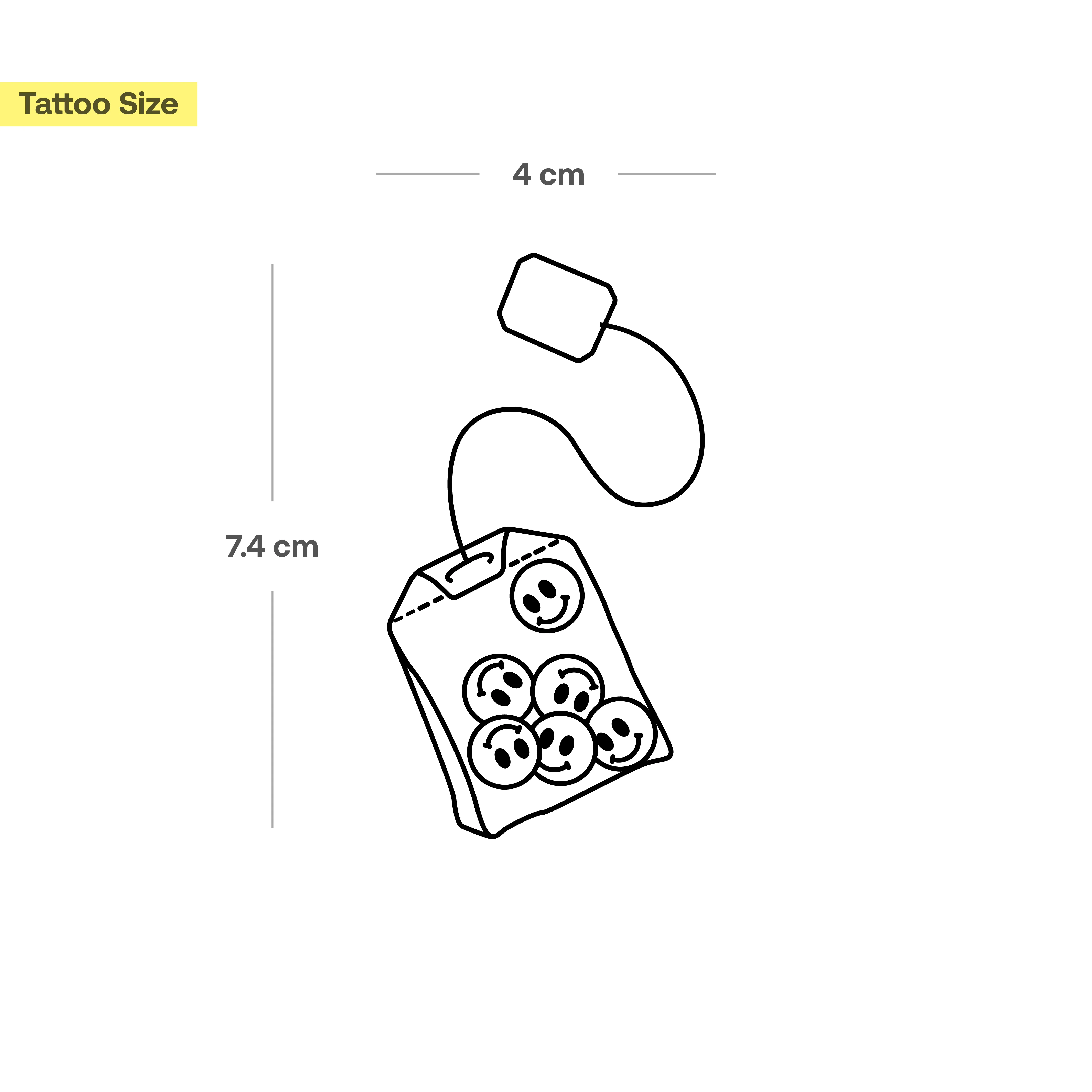 Sachets de thé avec smileys - Image 3