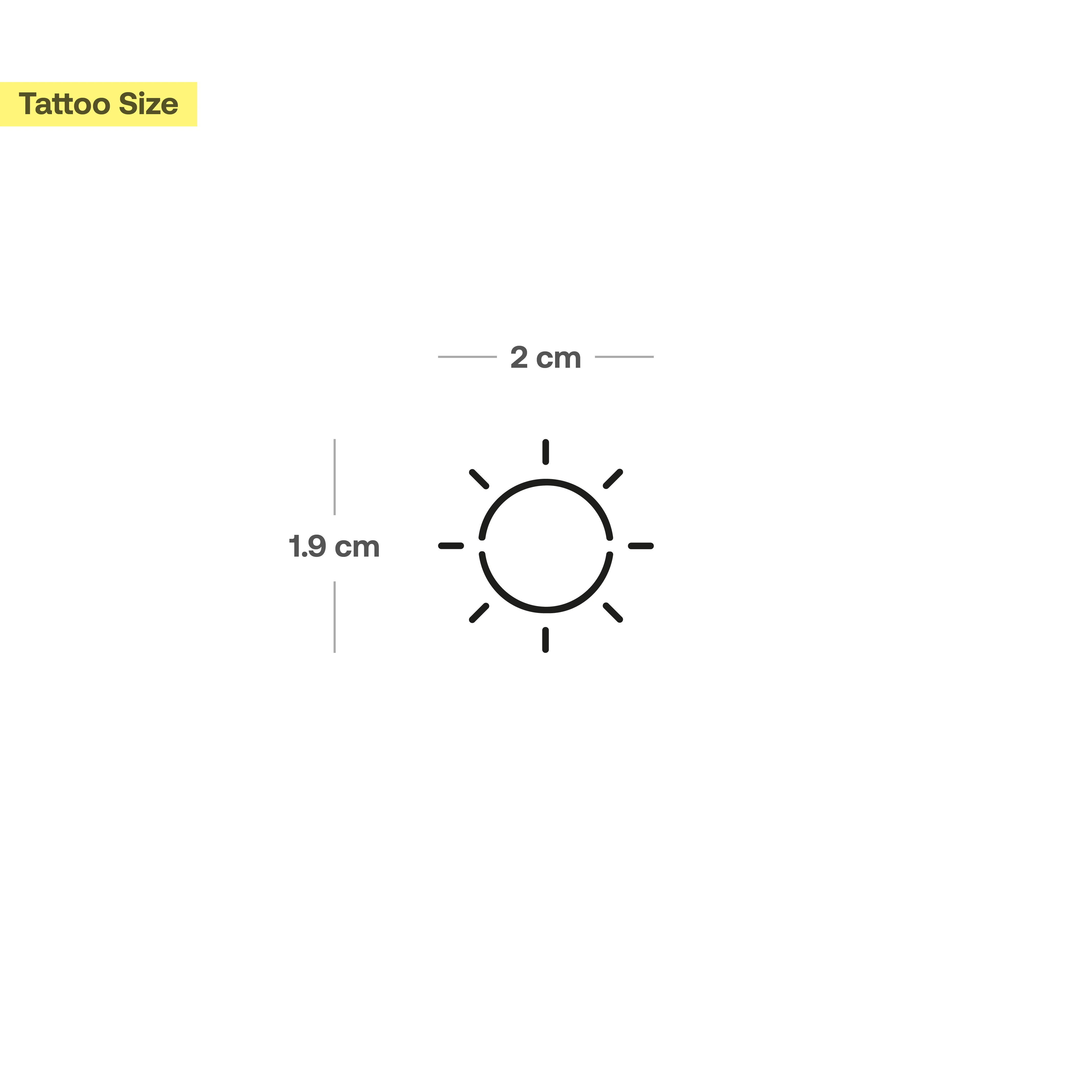 Tatouage soleil rond  - Image 3