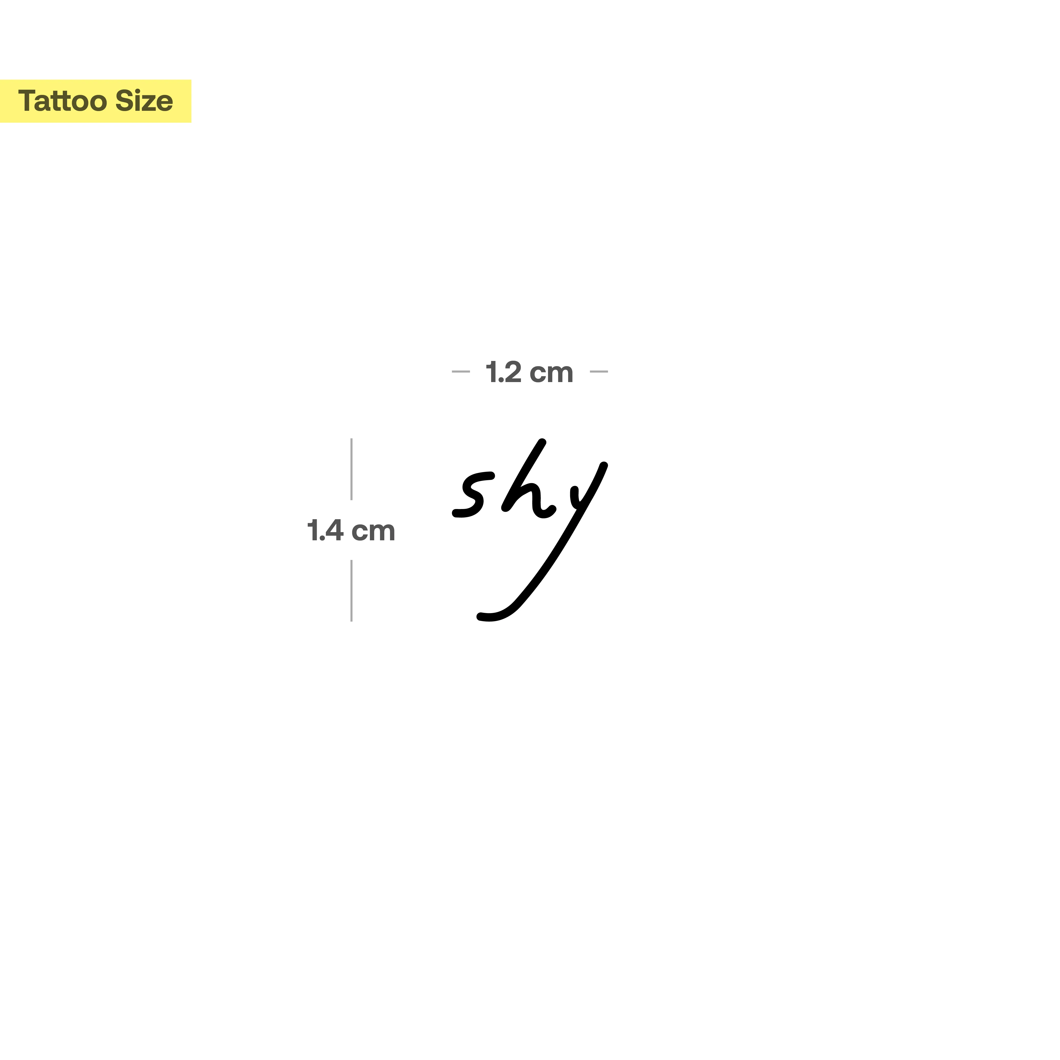 Tatouage Shy  - Image 3