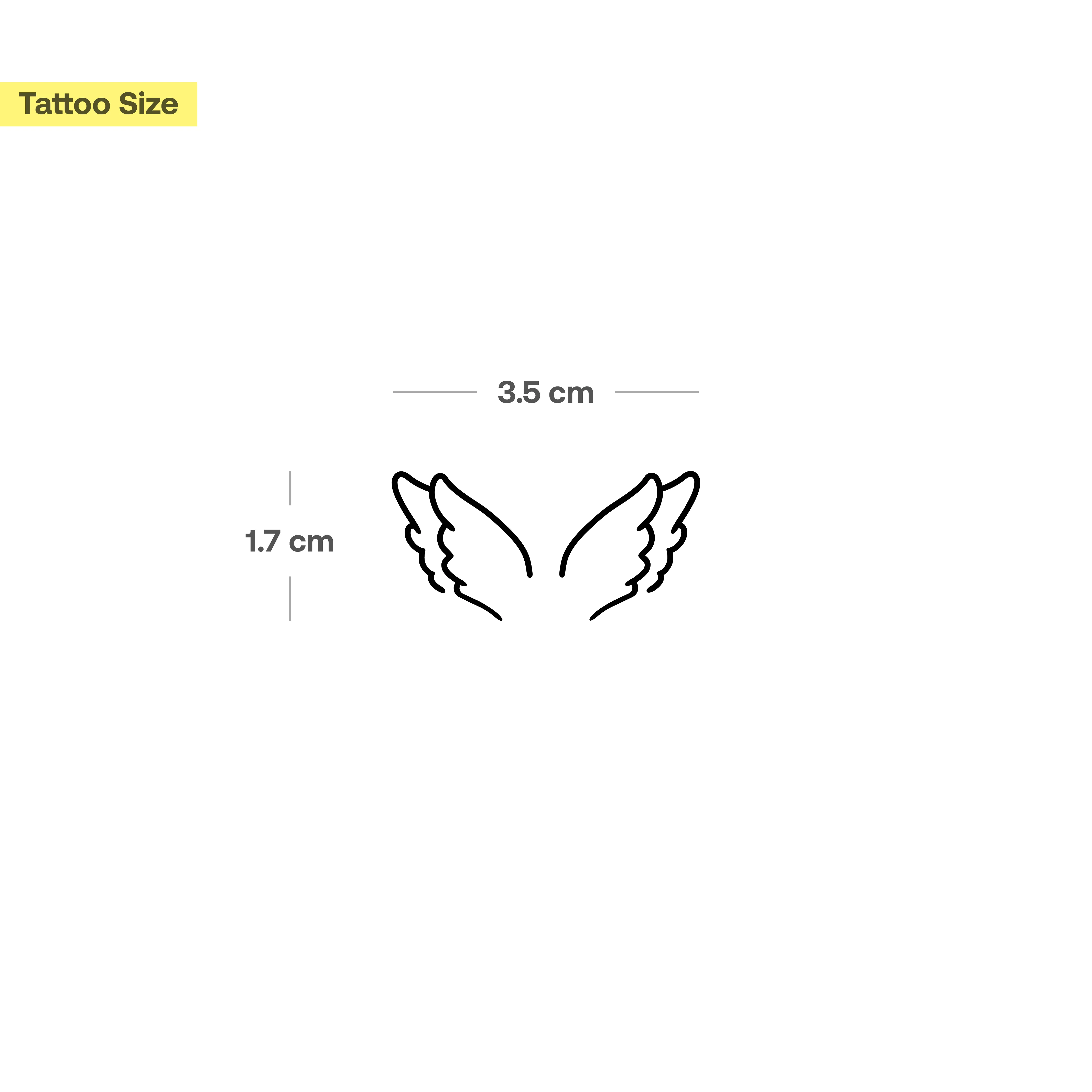Tatouage ailes douces  - Image 3