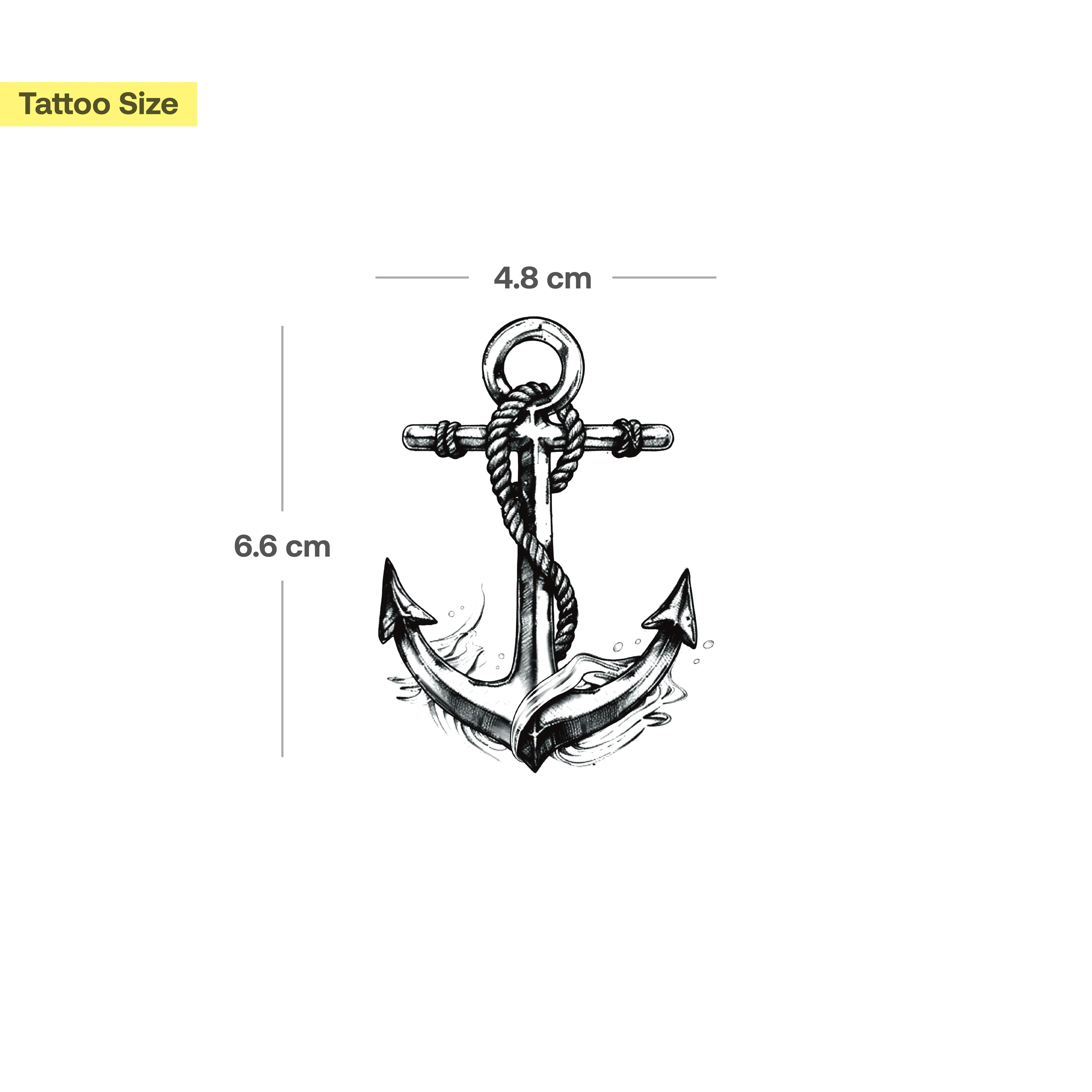 Tatouage Ancre des profondeurs - Image 3