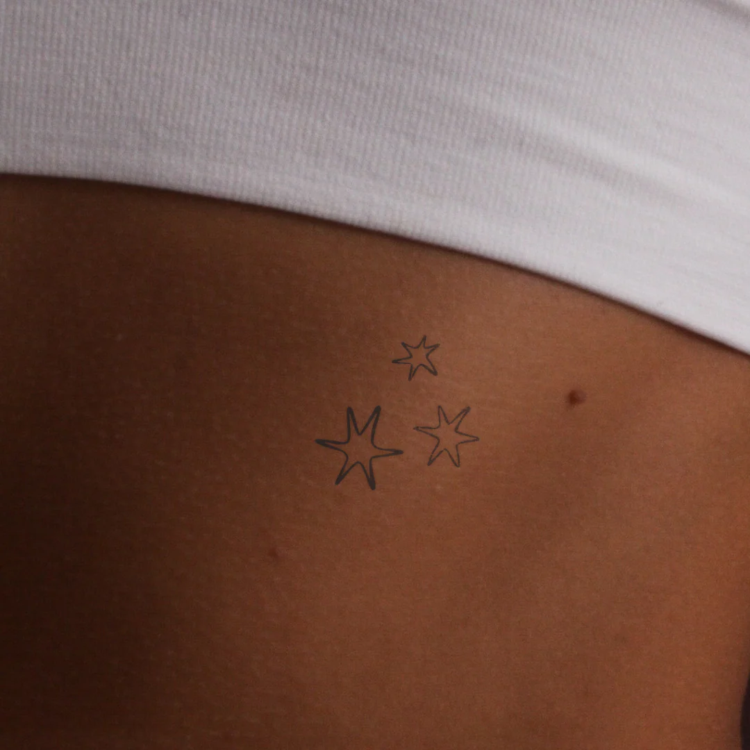 Tatouage Harry Potter Étoiles des livres - Image 4