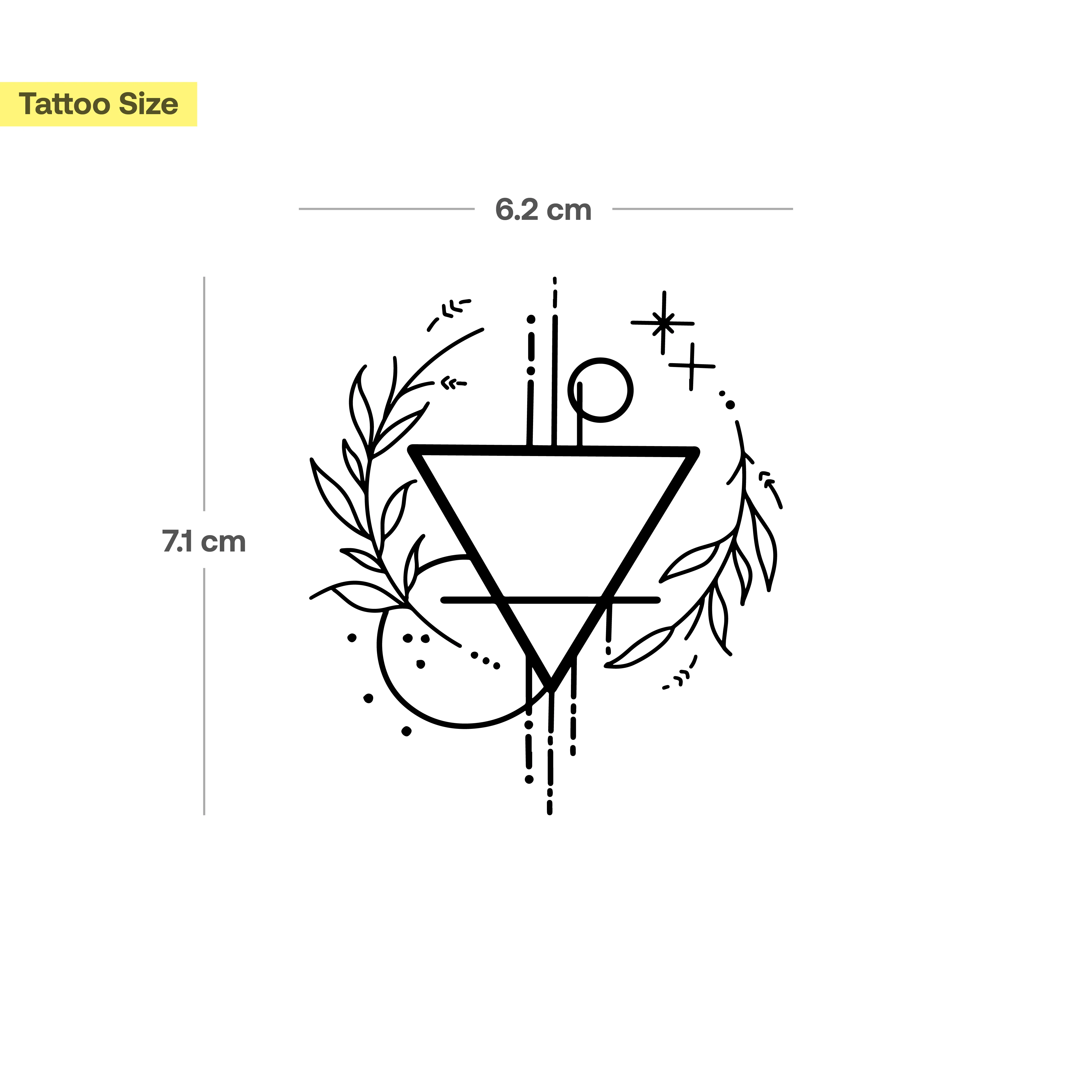 Triangle avec éléments - Image 3