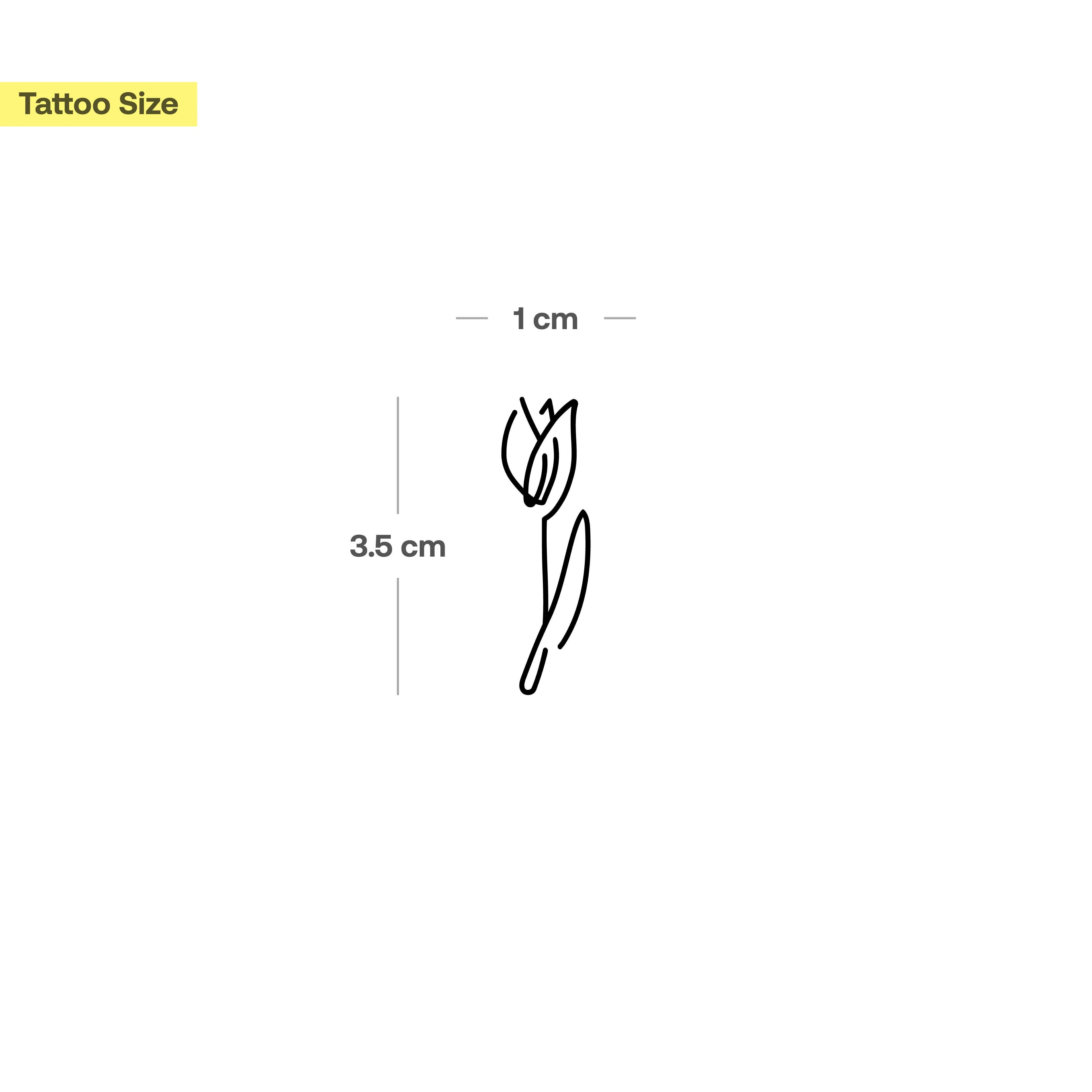 Tatouage Tulipe - Image 3