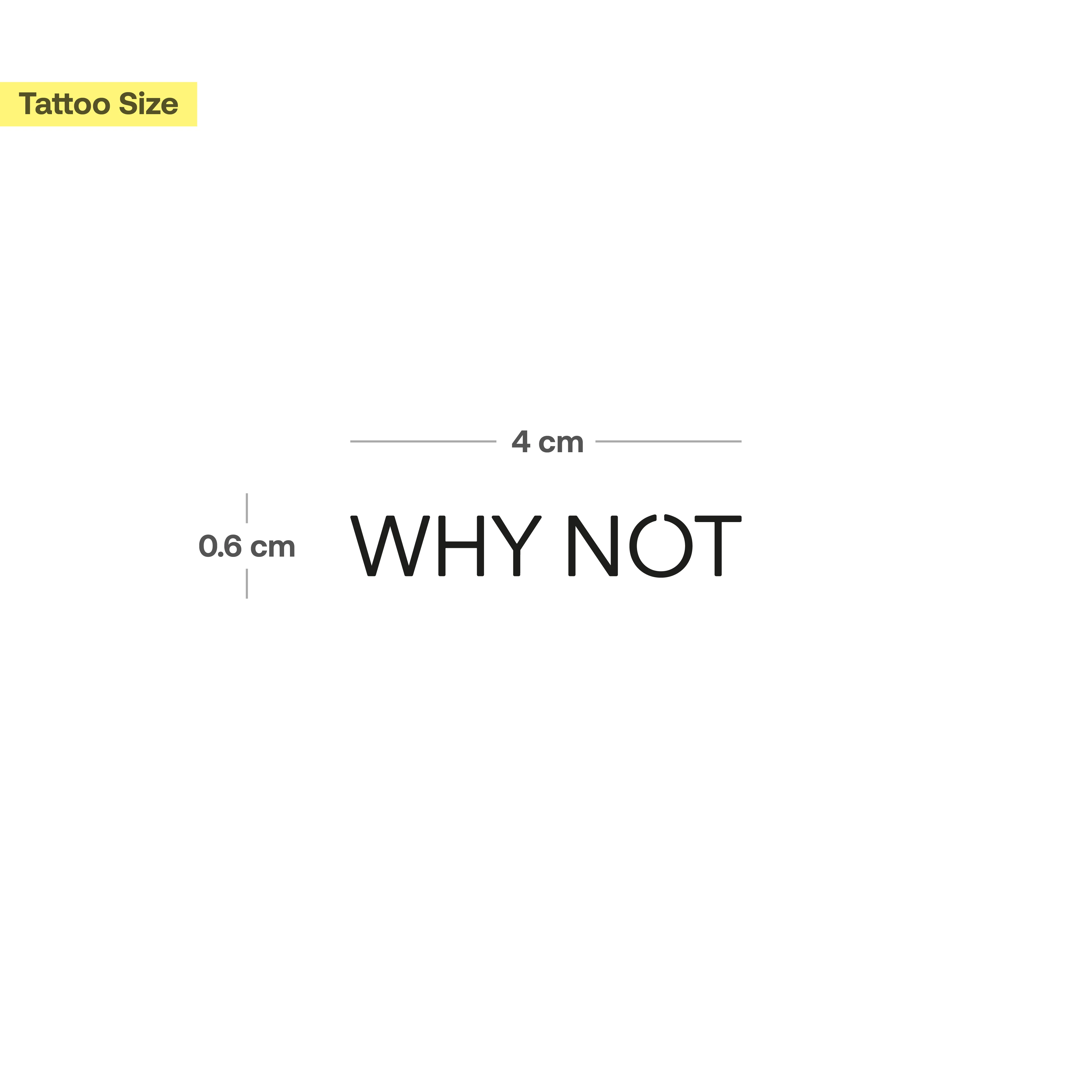 Tatouage Vis Ta Vie & Why Not - Lot de 2 - Image 7