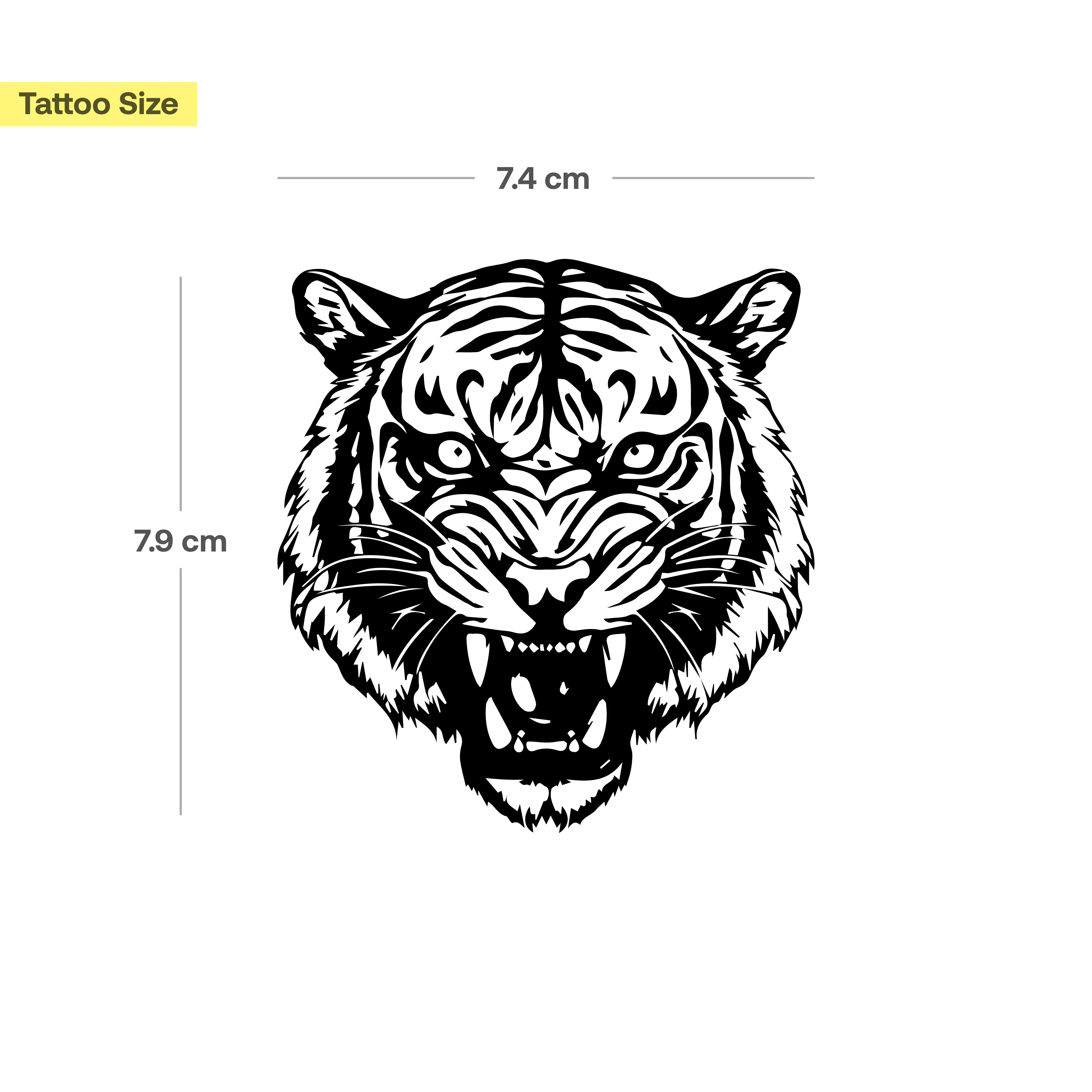 Visage traditionnel du tigre - Image 3