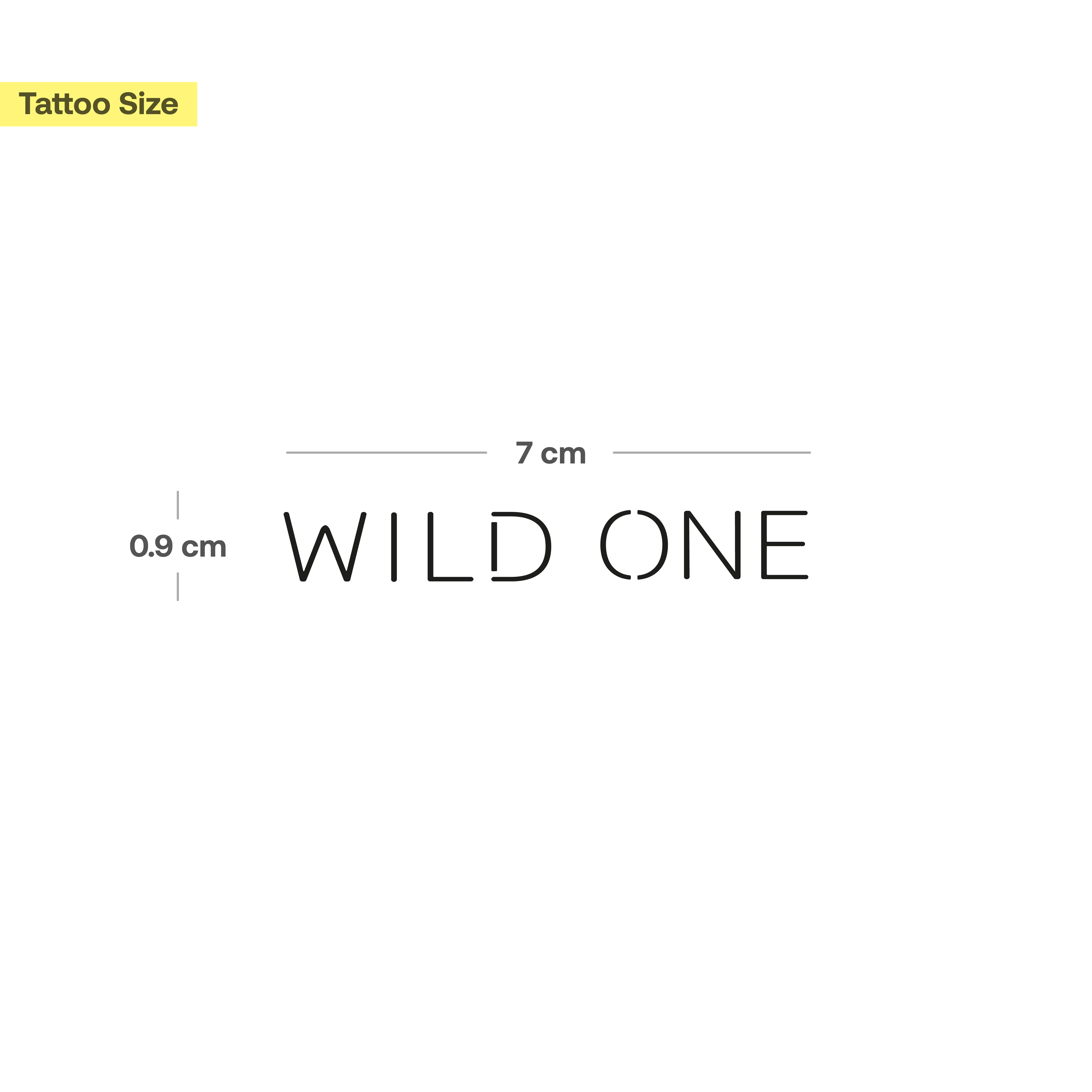 Wild one Tatouage  - Image 3