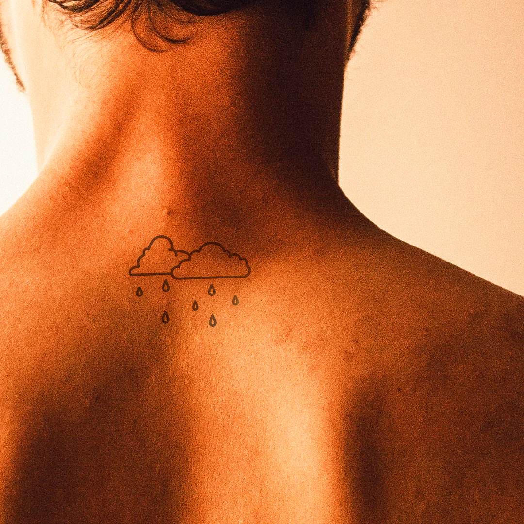 nuages avec pluie