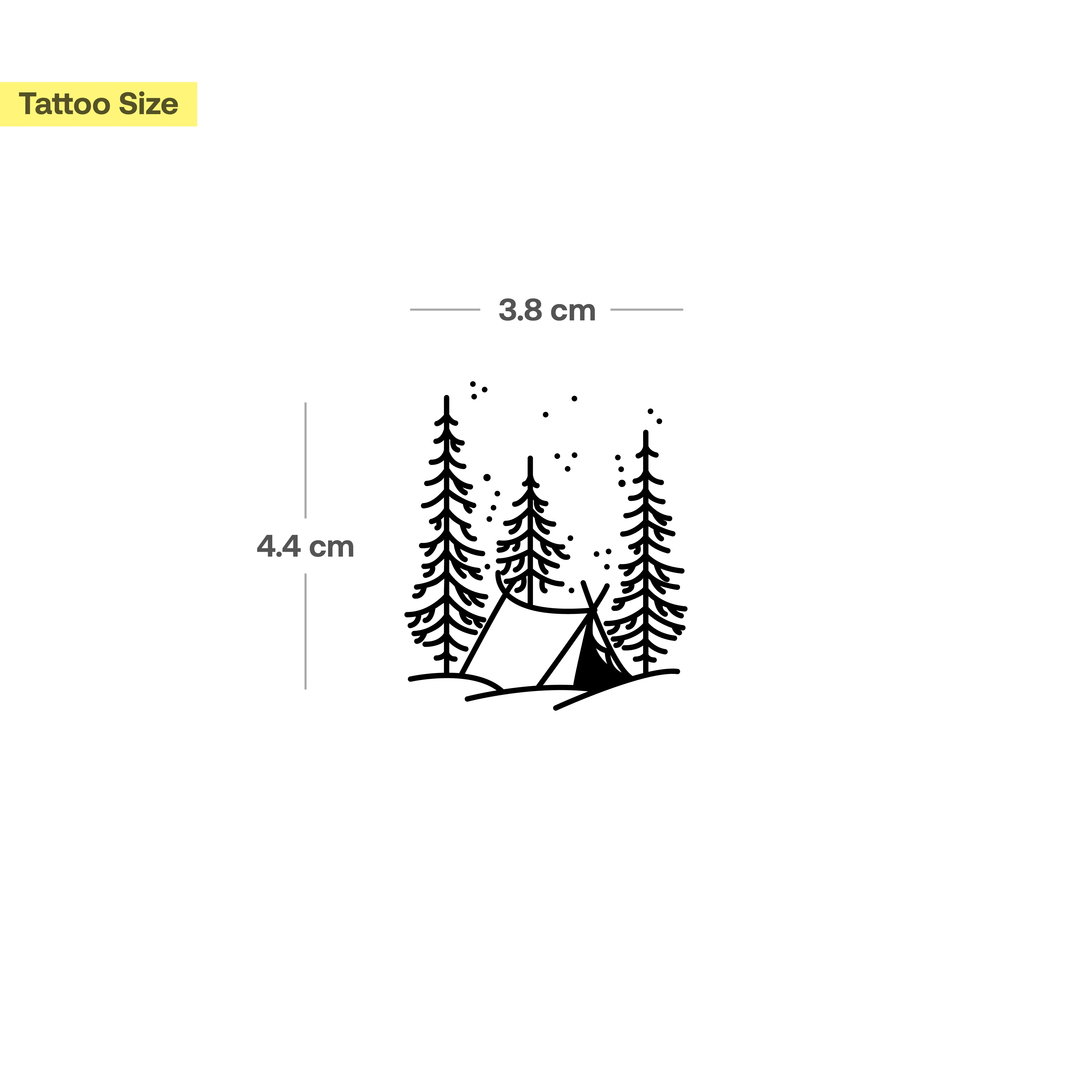 tente et arbres  - Image 3